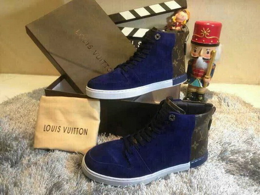 LV High-Top Fashion Men Shoes--041